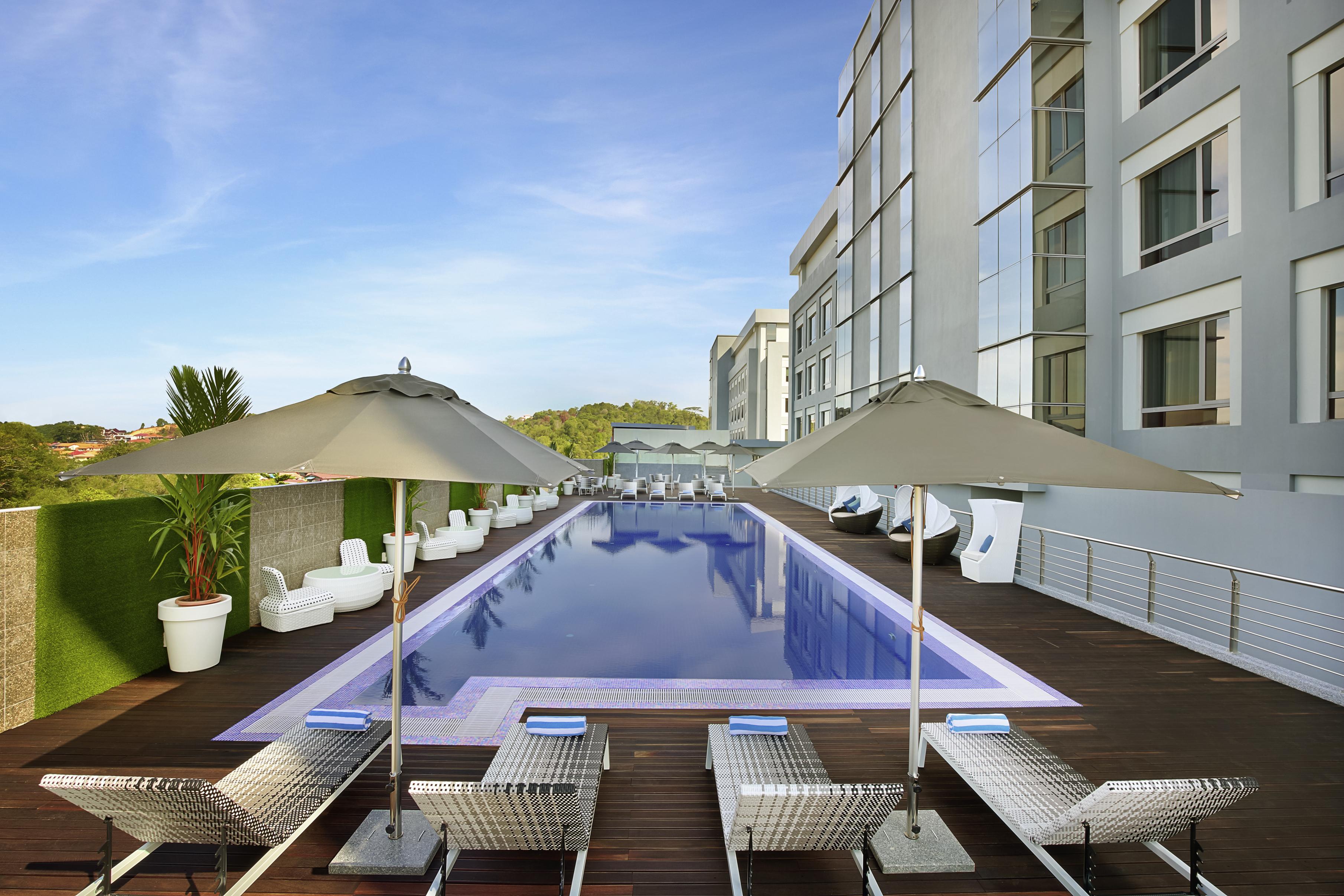 Asaya Hotel Kota Kinabalu - Refurbished 2024 Экстерьер фото
